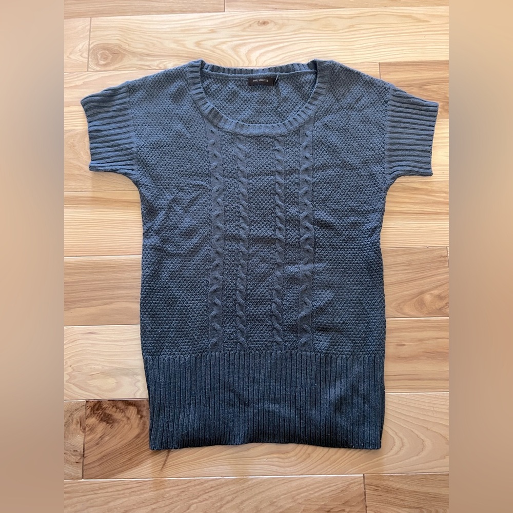 THE LIMITED short sleeve sweater